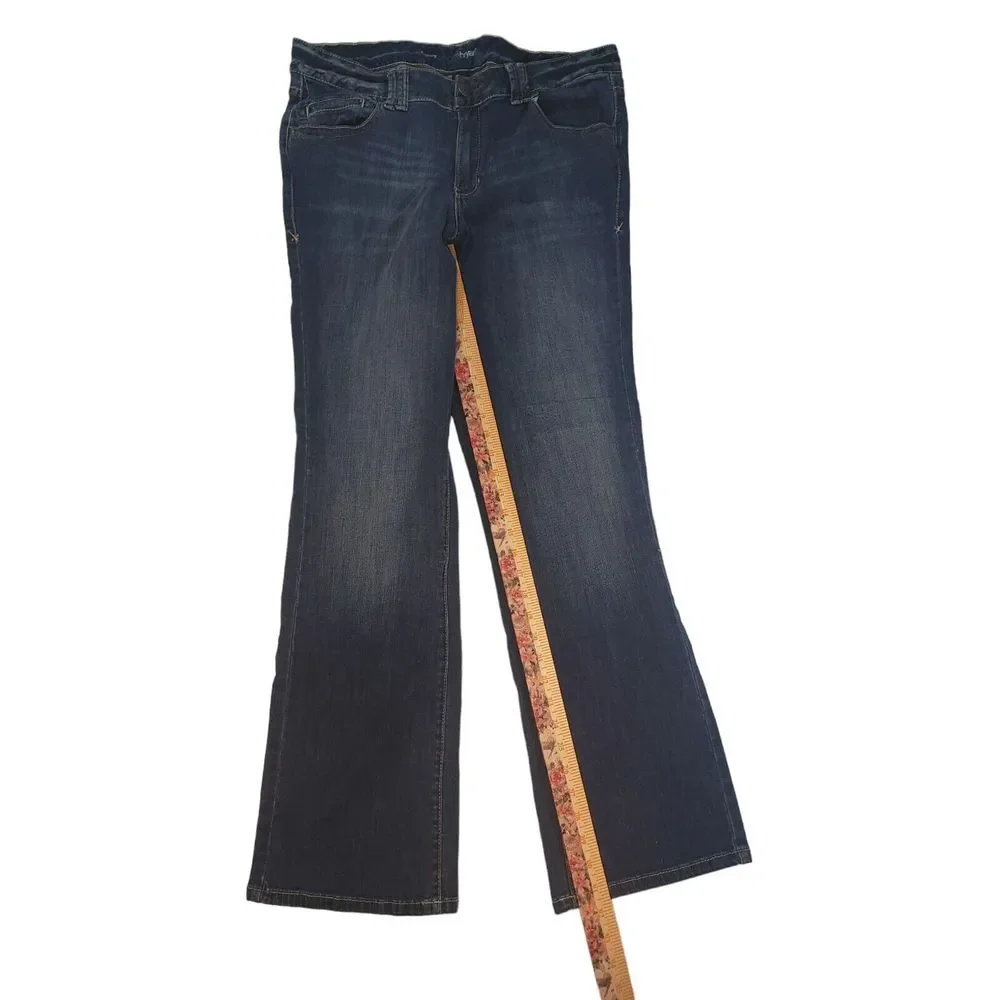 Lane‎ Bryant Boot Cut Denim Jeans Pants Blue Medium Wash Womens Plus 18 Average
